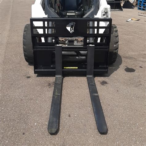 skid steer with fork|universal skid steer forks.